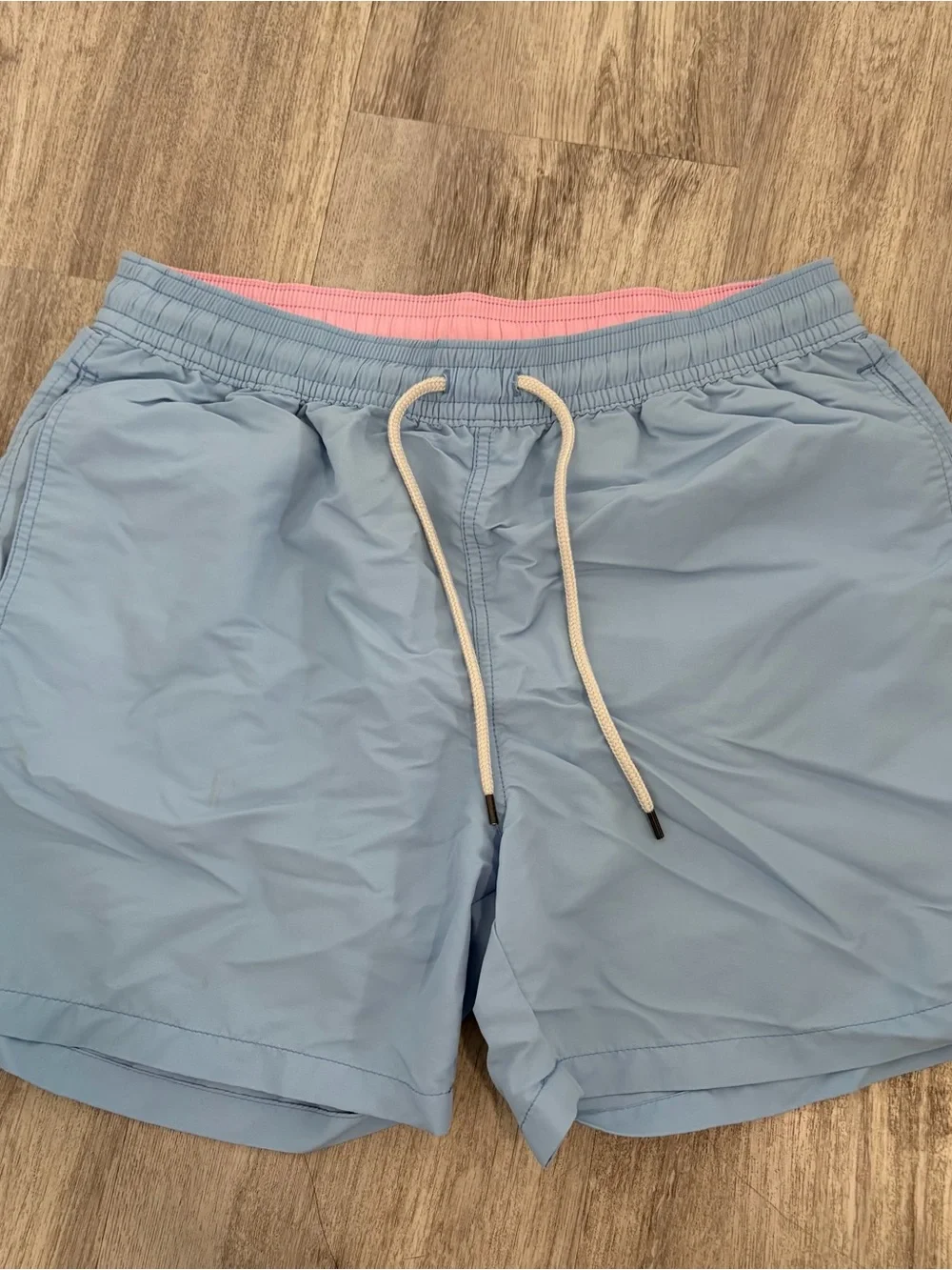 Polo Ralph Lauren Traveler Classic Swim Shorts Trunks Men's Blue Pink Preppy